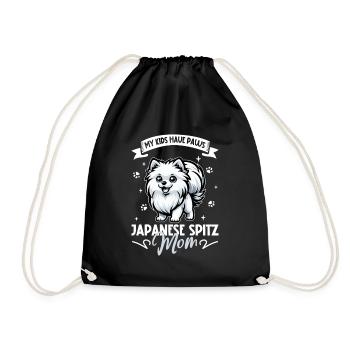 Maman Spitz Japon - Sac de sport léger - noir - Devant