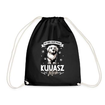 Kuvasz Mama - Turnbeutel - Schwarz - Vorne