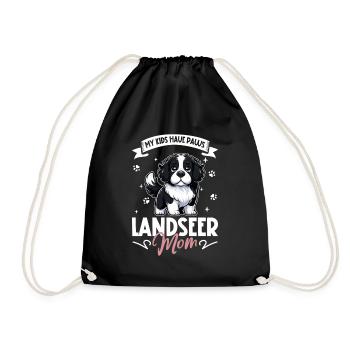 Landseer Mama - Sac de sport léger - noir - Devant