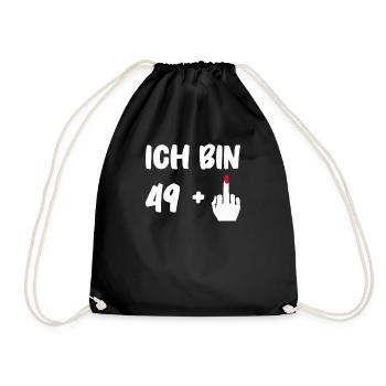 Birthday Gift 50 Years Birthday Child - Drawstring Bag - black - Front