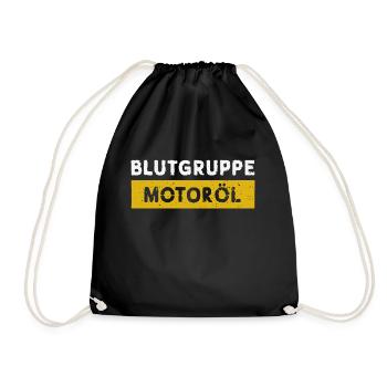 Mechanic Mechanic Workshop Car Mechanic - Drawstring Bag - black - Front