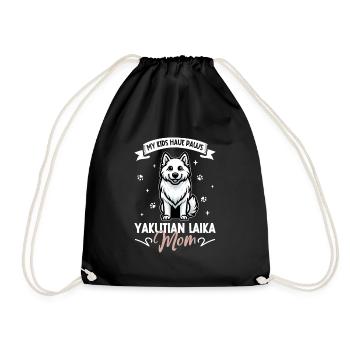 Yakutskaya Laïka Maman - Sac de sport léger - noir - Devant