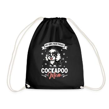 Cockapoo Mama - Turnbeutel - Schwarz - Vorne