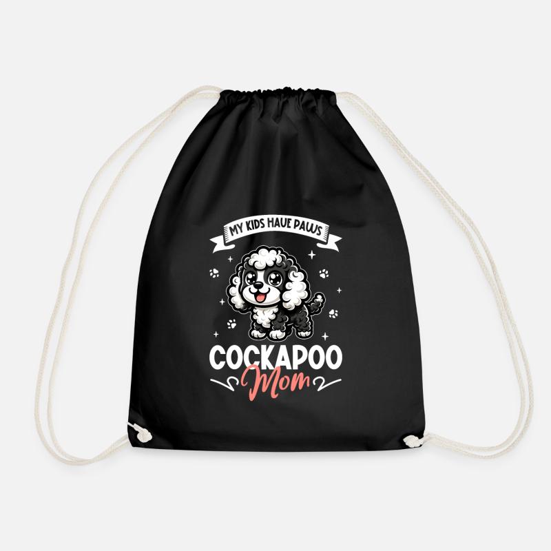 Cockapoo Mama - Turnbeutel - Schwarz