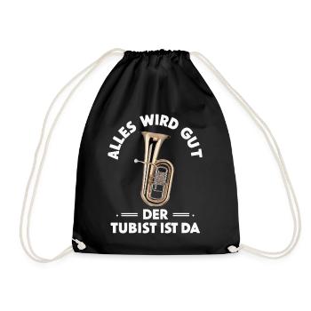Tuba Tubist Instrument - Sac de sport léger - noir - Devant