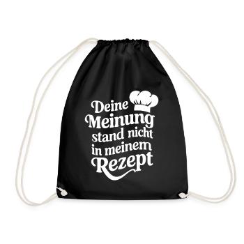 Chef Chef - Drawstring Bag - black - Front