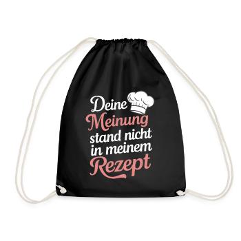 Chef Chef - Drawstring Bag - black - Front