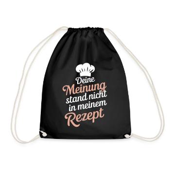 Chef Chef - Drawstring Bag - black - Front