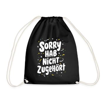 Sarcasme Ironie Drôle Paroles sarcastiques - Sac de sport léger - noir - Devant