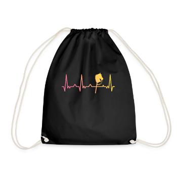 Hobby Horsing Hobby Horse Hobby Horsing - Drawstring Bag - black - Front