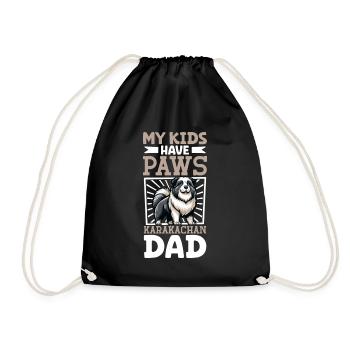 Karakakan Papa - Sac de sport léger - noir - Devant