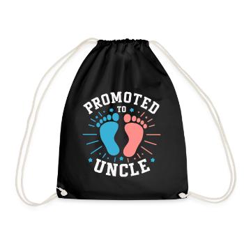 Uncle Fmilie Great-Uncle Uncle - Drawstring Bag - black - Front