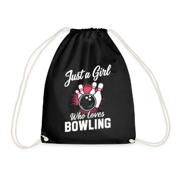 Bowling Bowler Pin Ball Bowling Ball - Sac de sport léger - noir - Devant