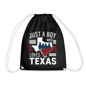 État du Texas Texans Texas - Sac de sport léger - noir - Devant