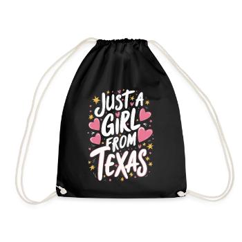 État du Texas Texans Texas - Sac de sport léger - noir - Devant