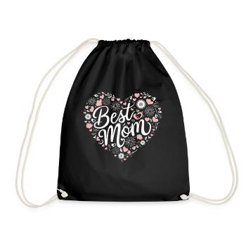 Maman Maman Fête des Mères Famille - Sac de sport léger - noir - Devant