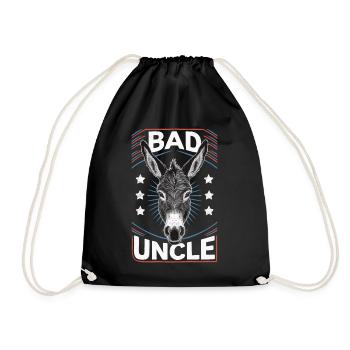 Uncle Fmilie Great-Uncle Uncle - Drawstring Bag - black - Front
