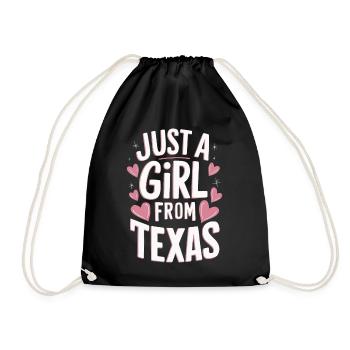 État du Texas Texans Texas - Sac de sport léger - noir - Devant