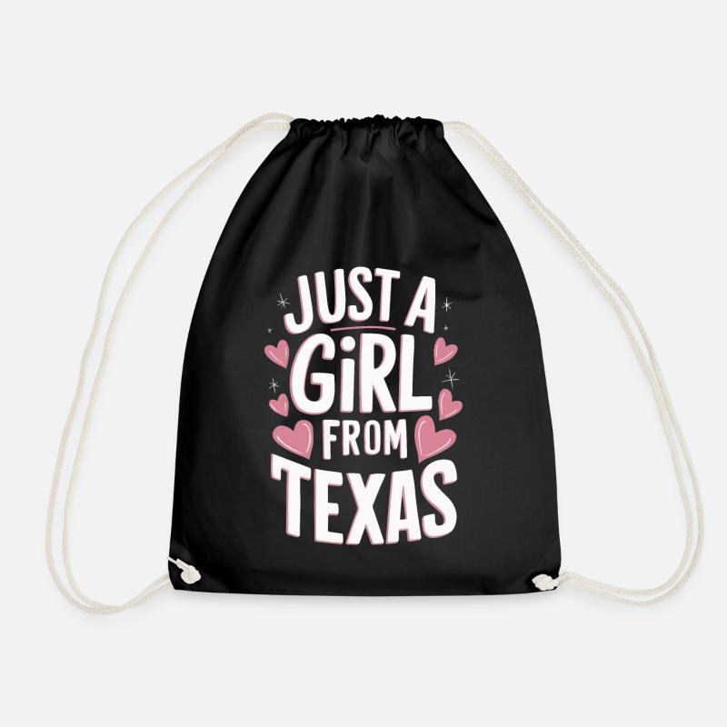 Texas State Texaner Texas - Turnbeutel - Schwarz