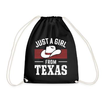 État du Texas Texans Texas - Sac de sport léger - noir - Devant