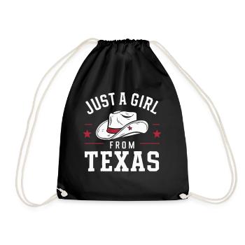 Texas State Texans Texas - Drawstring Bag - black - Front