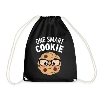 Cookies Cookie Biscuits Biscuits Chocolate - Drawstring Bag - black - Front