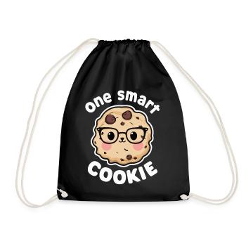 Cookies Cookie Biscuits Biscuits Chocolate - Drawstring Bag - black - Front