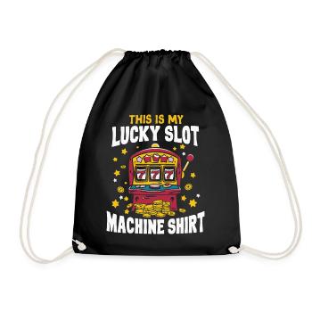 Jeux de casino Casino Las Vegas Joueurs - Sac de sport léger - noir - Devant