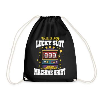 Jeux de casino Casino Las Vegas Joueurs - Sac de sport léger - noir - Devant