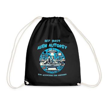Ma première autopsie extraterrestre – Amusant pour les fans de science-fiction - Sac de sport léger - noir - Devant