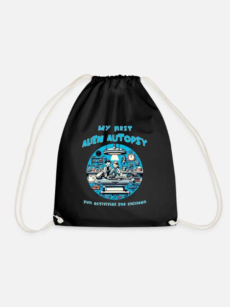 Ma première autopsie extraterrestre – Amusant pour les fans de science-fiction - Sac de sport léger - noir