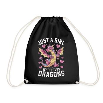 Dragon Mystique Dragon Fantasy - Sac de sport léger - noir - Devant