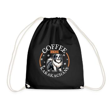 Café et Karakatshan - Sac de sport léger - noir - Devant