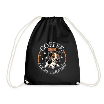 Café et Lucas Terrier sportif - Sac de sport léger - noir - Devant