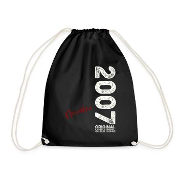 17th Birthday Legend November 2007 Volume 07 - Drawstring Bag - black - Front
