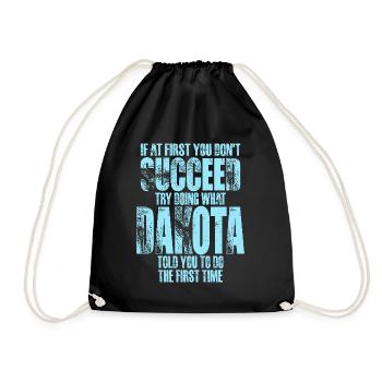 Si au début vous ne réussissez pas, essayez de faire ce que Dakot - Sac de sport léger - noir - Devant