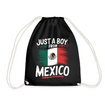 Mexico Mexico Mexican Spanish - Drawstring Bag - black - Front