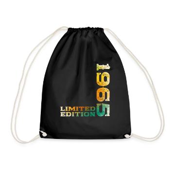60th Birthday Original Vintage 1965 - Drawstring Bag - black - Front