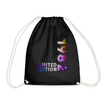 43rd Birthday Legend Vintage 1982 - Drawstring Bag - black - Front