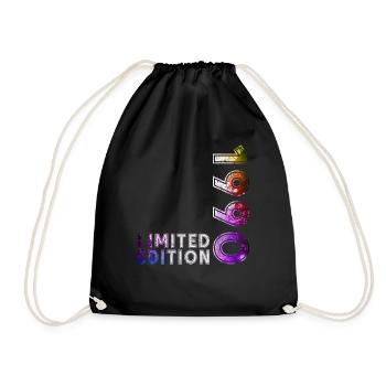35th Birthday Gift Husband Original 1990's - Drawstring Bag - black - Front