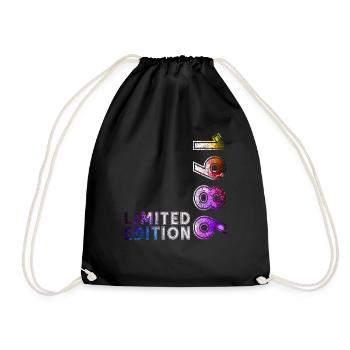 40th Birthday Legend Born in 1986 - Drawstring Bag - black - Front