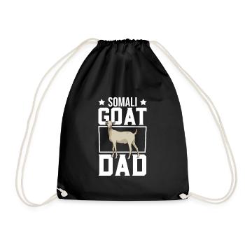 Papa of a Galla Horse - Drawstring Bag - black - Front