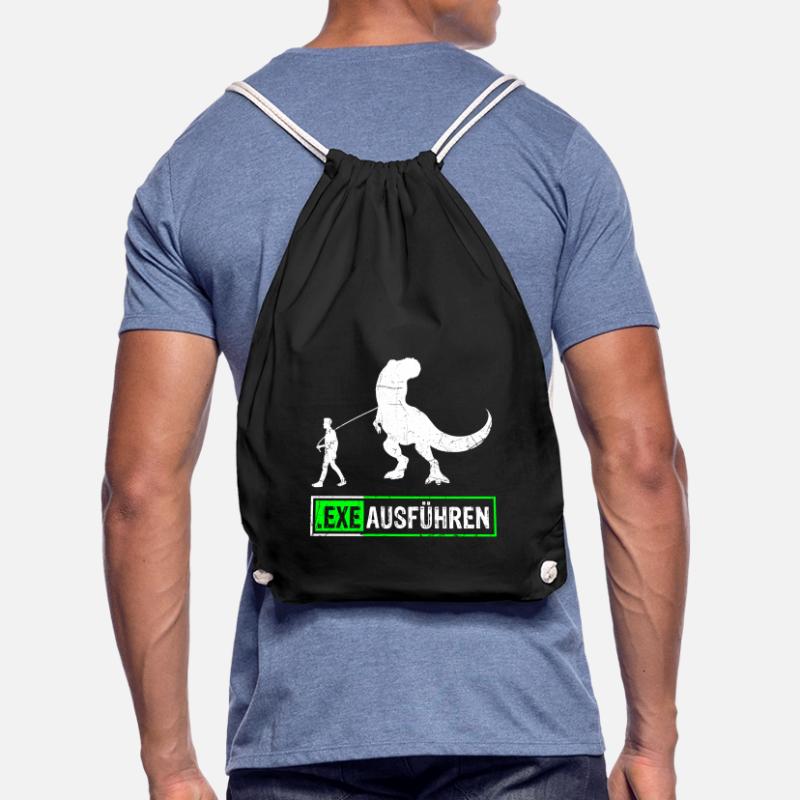 Admin Programmierer ITler Informatik Geschenk EXE Turnbeutel
