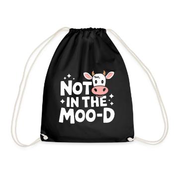 Éleveur de vaches Ferme Éleveur de vaches - Sac de sport léger - noir - Devant