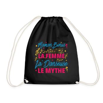 maman bonus la femme danseuse le mythe la légende - Sac de sport léger - noir - Devant