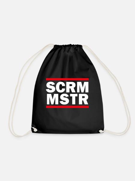 scrmmstr ScrumMaster - Turnbeutel - Schwarz