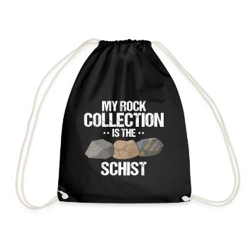 Collectionneur de pierres précieuses et recherche sur les pierres précieuses - Sac de sport léger - noir - Devant
