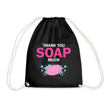 Conception de fabrication de savon pour les conceptions de fabricants de savon - Sac de sport léger - noir - Devant