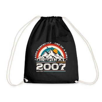 17th Birthday Legend October 2007 Volume 07 - Drawstring Bag - black - Front