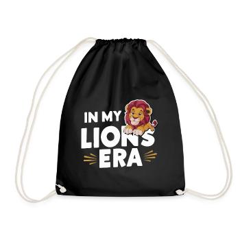 Lion Lion Animal Africa - Drawstring Bag - black - Front